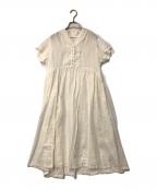 nest Robeネストローブ）の古着「リネンワンピース」｜ホワイト