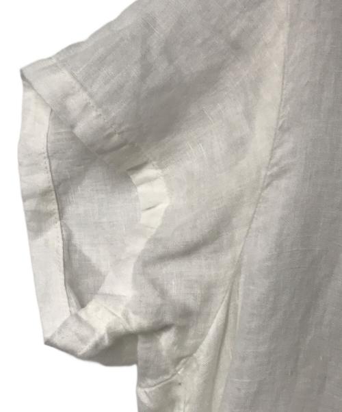 nest Robe（ネストローブ）nest Robe (ネストローブ) リネンワンピース ホワイト サイズ:FREEの古着・服飾アイテム