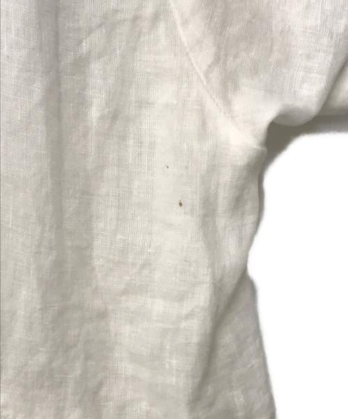 nest Robe（ネストローブ）nest Robe (ネストローブ) リネンワンピース ホワイト サイズ:FREEの古着・服飾アイテム