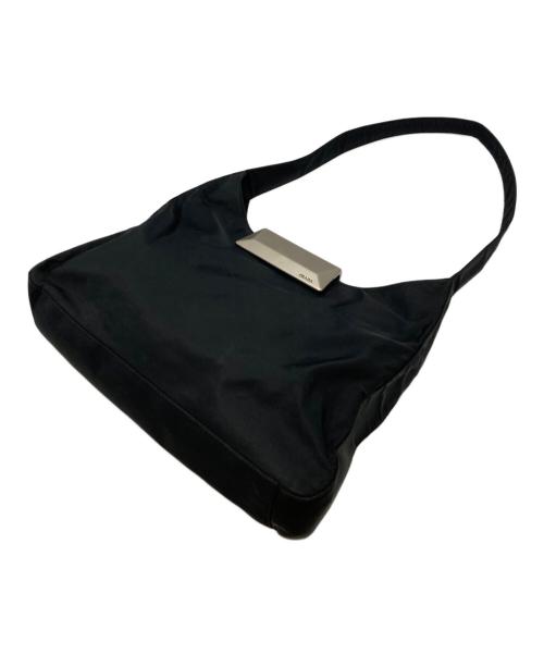 PRADA（プラダ）PRADA (プラダ) ナイロンワンショルダーバッグ ブラックの古着・服飾アイテム