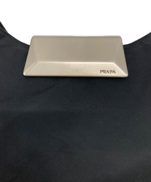 PRADA（プラダ）PRADA (プラダ) ナイロンワンショルダーバッグ ブラックの古着・服飾アイテム