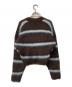 KENZO (ケンゾー) Striped Cropped Cardigan ブラウン サイズ:Ｓ：14000円