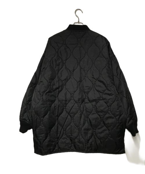 Spick and Span（スピック＆スパン）Spick and Span (スピックアンドスパン) リバーシブルキルテッドビッグブルゾン ブラック サイズ:38の古着・服飾アイテム
