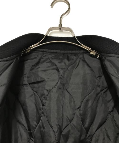 Spick and Span（スピック＆スパン）Spick and Span (スピックアンドスパン) リバーシブルキルテッドビッグブルゾン ブラック サイズ:38の古着・服飾アイテム