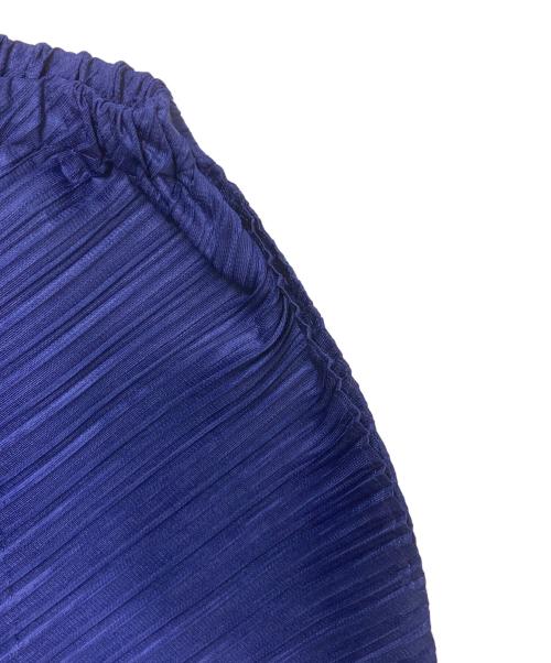 PLEATS PLEASE（プリーツプリーズ）PLEATS PLEASE (プリーツプリーズ) プリーツバルーンワイドパンツ PP51-JF801 ネイビー サイズ:3の古着・服飾アイテム