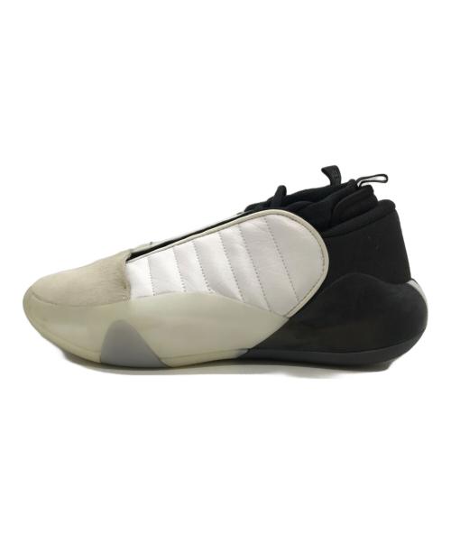 adidas（アディダス）adidas (アディダス) HARDEN VOL. 7 FOOTWEAR WHITE/CORE BLACK ブラック サイズ:US91/2/UK9の古着・服飾アイテム