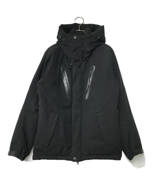 Adam et Rope（アダム エ ロペ）Adam et Rope (アダム エ ロペ) ALLIED ショートフーディダウン ブラック サイズ:Ｓの古着・服飾アイテム