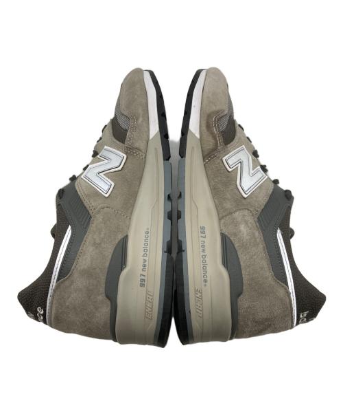NEW BALANCE（ニューバランス）NEW BALANCE (ニューバランス) ローカットスニーカー U997GY Made in USA ブラウン×グレー サイズ:US91/2/UK09/EU43の古着・服飾アイテム