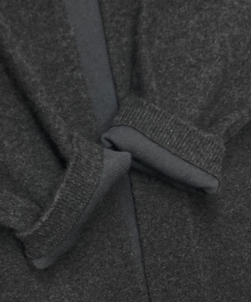 R’IAM-PLAGE（リアムプラージュ）R’IAM-PLAGE (リアムプラージュ) MIX ニットコート 24-020-922-6130-4-0 グレー サイズ:38の古着・服飾アイテム