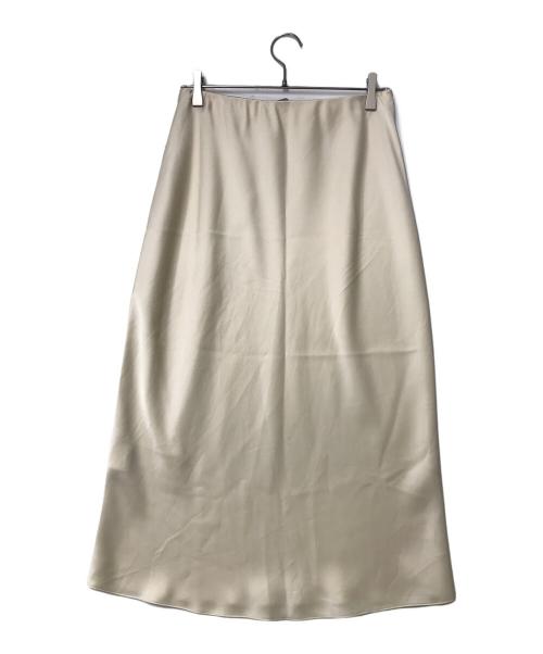 theory（セオリー）theory (セオリー) slip skirt/スリップスカート アイボリー サイズ:Sの古着・服飾アイテム