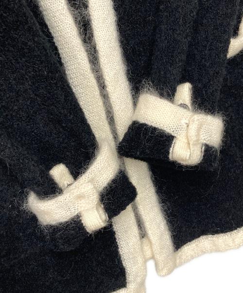 martinique（マルティニーク）martinique (マルティニーク) プードルニットジャケット ブラック サイズ:表記無しの古着・服飾アイテム