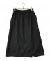 evam eva (エヴァムエヴァ) wool wrap skirt ブラック サイズ:SIZE Free：5000円