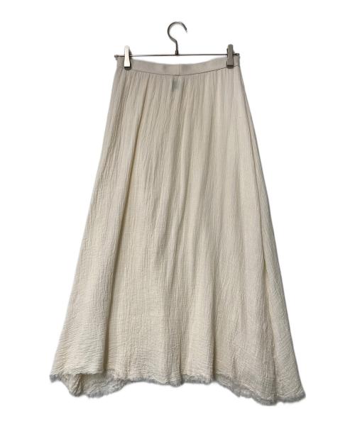 ateliers francais de confection（ル アトリエフランセ デ コンフェクション）ateliers francais de confection (ル アトリエフランセ デ コンフェクション) フレアスカート ベージュ サイズ:SIZE TUの古着・服飾アイテム