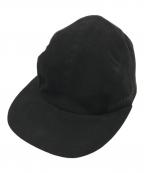 TIGHTBOOTH PRODUCTIONタイトブースプロダクション）の古着「SIDE LOGO CAMP CAP サイドロゴキャンプキャップ」｜ブラック