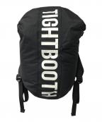 TIGHTBOOTH PRODUCTIONタイトブースプロダクション）の古着「QUILT BACKPACK キルティングステッチ バックパック」｜ブラック
