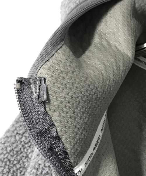 UNIVERSAL PRODUCTS.（ユニバーサルプロダクツ）UNIVERSAL PRODUCTS. (ユニバーサルプロダクツ) BOA ZIP HOODIE JACKET グレー サイズ:2の古着・服飾アイテム