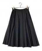 A.F.VANDEVORSTアン・ヴァンデヴォルスト）の古着「プリーツスカート」｜ブラック