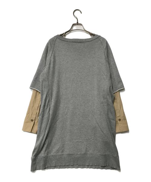 RISMAT by Y's（リスマットバイワイズ）RISMAT by Y's (リスマットバイワイズ) スウェットワンピース YE-K65-046 グレー サイズ:2の古着・服飾アイテム
