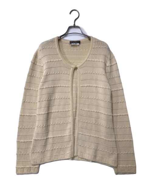 Salvatore Ferragamo（サルヴァトーレ フェラガモ）Salvatore Ferragamo (サルヴァトーレ フェラガモ) カーディガン ベージュ サイズ:Lの古着・服飾アイテム