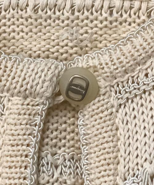 Salvatore Ferragamo（サルヴァトーレ フェラガモ）Salvatore Ferragamo (サルヴァトーレ フェラガモ) カーディガン ベージュ サイズ:Lの古着・服飾アイテム