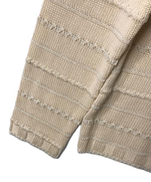 Salvatore Ferragamo（サルヴァトーレ フェラガモ）Salvatore Ferragamo (サルヴァトーレ フェラガモ) カーディガン ベージュ サイズ:Lの古着・服飾アイテム