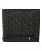 MONTBLANCモンブラン）の古着「2つ折り財布」｜ブラック