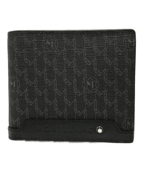 MONTBLANC（モンブラン）MONTBLANC (モンブラン) 2つ折り財布 ブラックの古着・服飾アイテム
