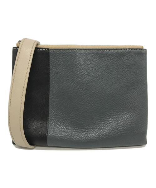 MOTHERHOUSE（マザーハウス）MOTHERHOUSE (マザーハウス) ショルダーバッグ ネイビーの古着・服飾アイテム