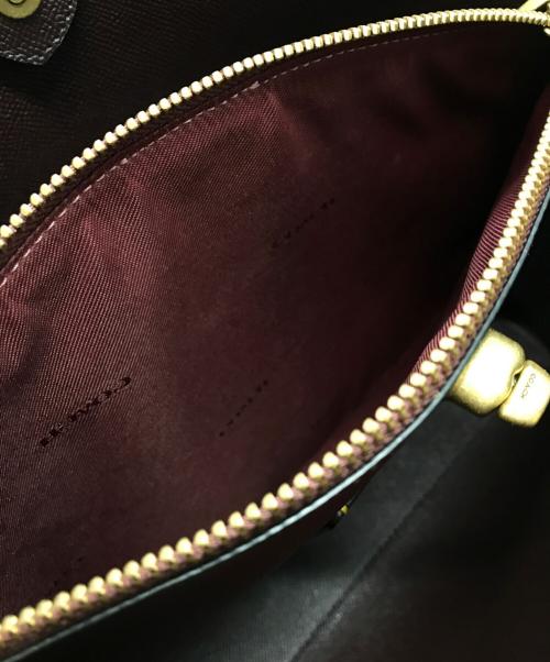 COACH（コーチ）COACH (コーチ) ウィロウ 2WAY ショルダー バッグ ブラック×ブラウンの古着・服飾アイテム