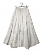 CP Shades×Ron Hermanシーピーシェイズ×ロンハーマン）の古着「Lily Linen Skirt リネンスカート 3510500176」｜ホワイト