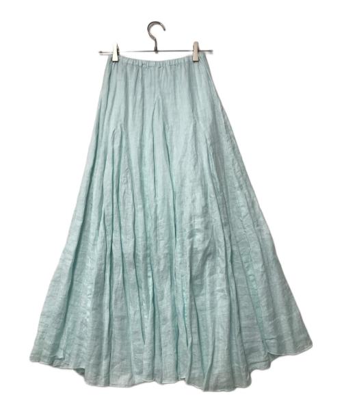 CP Shades（シーピーシェイズ）CP Shades (シーピーシェイズ) Ron Herman (ロンハーマン) Lily Linen Skirt 3310500204 	USA製 スカイブルー サイズ:XSの古着・服飾アイテム