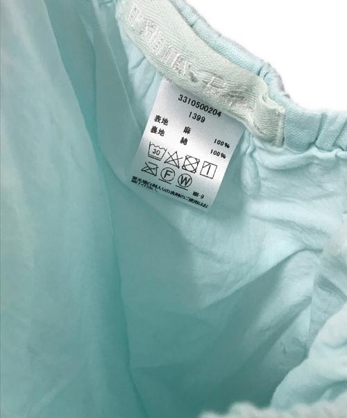 CP Shades（シーピーシェイズ）CP Shades (シーピーシェイズ) Ron Herman (ロンハーマン) Lily Linen Skirt 3310500204 	USA製 スカイブルー サイズ:XSの古着・服飾アイテム