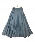 CP Shades×Ron Hermanシーピーシェイズ×ロンハーマン）の古着「Lily Linen Skirt  3110500160 USA製」｜ブルー