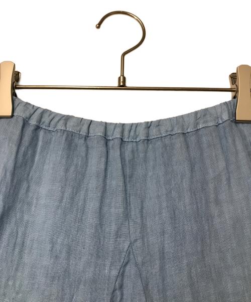 CP Shades（シーピーシェイズ）CP Shades (シーピーシェイズ) Ron Herman (ロンハーマン) Lily Linen Skirt  3110500160 USA製 ブルー サイズ:XSの古着・服飾アイテム