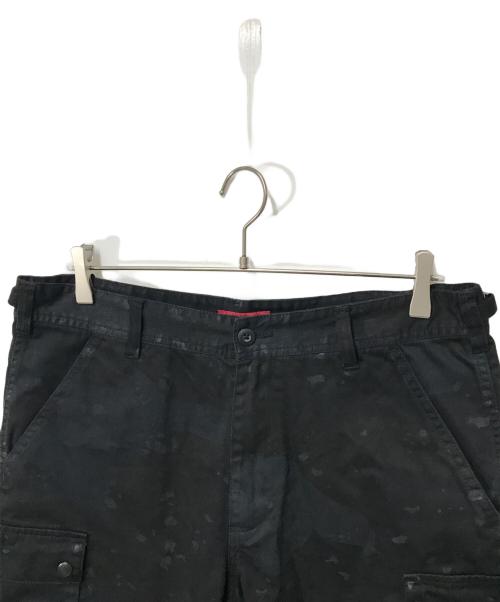 SUPREME（シュプリーム）Supreme (シュプリーム) Overdyed Camo Cargo Short 21SS オーバーダイド カモカーゴショーツ ブラック サイズ:W32の古着・服飾アイテム