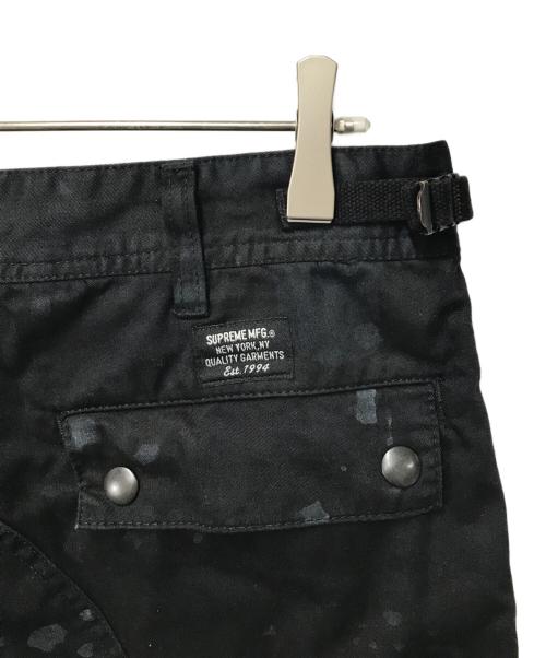 SUPREME（シュプリーム）Supreme (シュプリーム) Overdyed Camo Cargo Short 21SS オーバーダイド カモカーゴショーツ ブラック サイズ:W32の古着・服飾アイテム