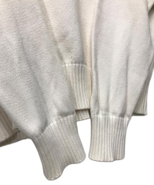AMIPARIS（アミパリス）AMIPARIS (アミパリス) ハートロゴクルーネックニット SPEE21HK019.016 ホワイト サイズ:Mの古着・服飾アイテム
