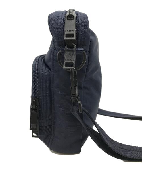 PORTER（ポーター）PORTER (ポーター) FLASH  SHOULDER BAG ネイビーの古着・服飾アイテム