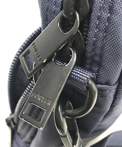 PORTER（ポーター）PORTER (ポーター) FLASH  SHOULDER BAG ネイビーの古着・服飾アイテム