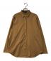 theory（セオリー）の古着「Wealth OS Shirt ウェルスシャツ 013108221」｜ブラウン