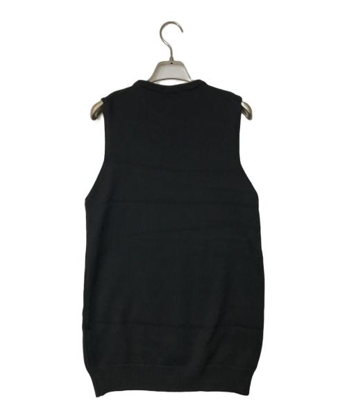 JOHN SMEDLEY（ジョンスメドレー）JOHN SMEDLEY (ジョンスメドレー) コットンニットベスト ブラック サイズ:S 未使用品の古着・服飾アイテム