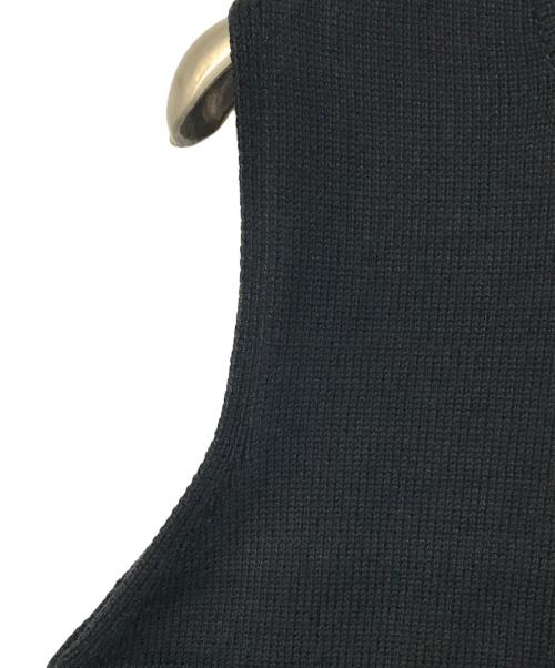 JOHN SMEDLEY（ジョンスメドレー）JOHN SMEDLEY (ジョンスメドレー) コットンニットベスト ブラック サイズ:S 未使用品の古着・服飾アイテム