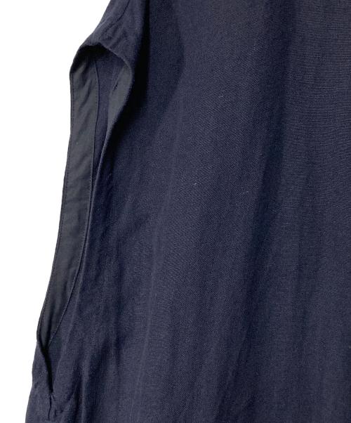 Y's for living（ワイズフォーリビング）Y's for living (ワイズフォーリビング) リネンノースリーブワンピース ネイビー サイズ:SIZE Freeの古着・服飾アイテム