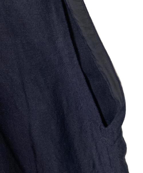 Y's for living（ワイズフォーリビング）Y's for living (ワイズフォーリビング) リネンノースリーブワンピース ネイビー サイズ:SIZE Freeの古着・服飾アイテム