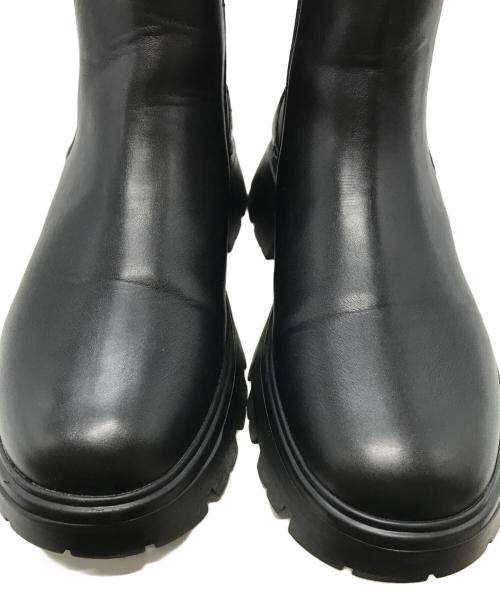 BEAUTY&YOUTH（ビューティーアンドユース）BEAUTY&YOUTH (ビューティーアンドユース) サイドゴアブーツ ブラック サイズ:37の古着・服飾アイテム
