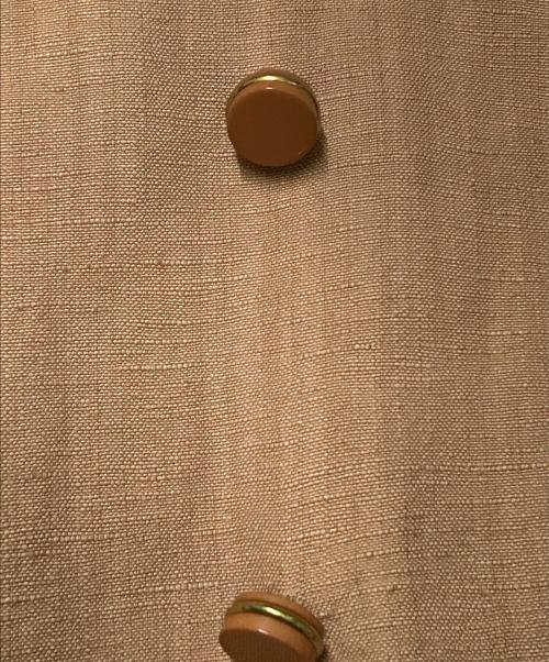 missoni（ミッソーニ）MISSONI (ミッソーニ) フリルジャケット 1945-10-1940 ベージュ サイズ:-の古着・服飾アイテム