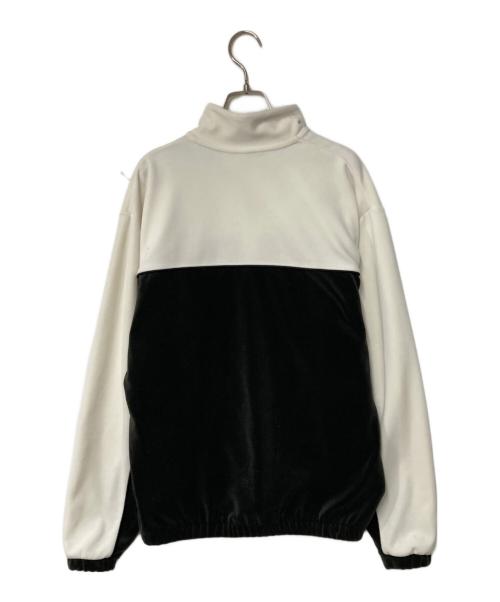 NIKE（ナイキ）NIKE (ナイキ) ベロアトラックジャケット ホワイト×ブラック サイズ:Lの古着・服飾アイテム