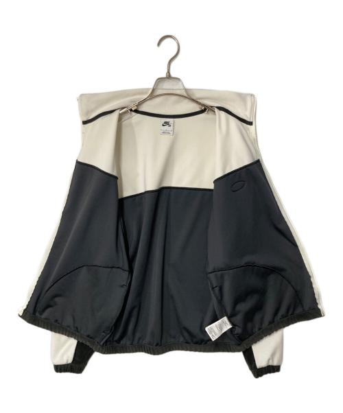NIKE（ナイキ）NIKE (ナイキ) ベロアトラックジャケット ホワイト×ブラック サイズ:Lの古着・服飾アイテム