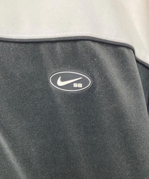 NIKE（ナイキ）NIKE (ナイキ) ベロアトラックジャケット ホワイト×ブラック サイズ:Lの古着・服飾アイテム