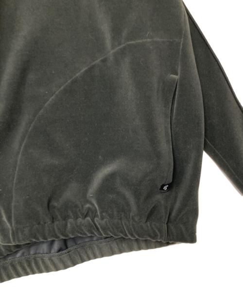 NIKE（ナイキ）NIKE (ナイキ) ベロアトラックジャケット ホワイト×ブラック サイズ:Lの古着・服飾アイテム